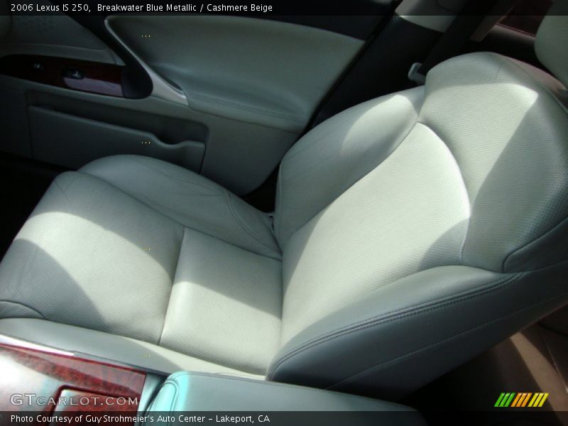Breakwater Blue Metallic / Cashmere Beige 2006 Lexus IS 250