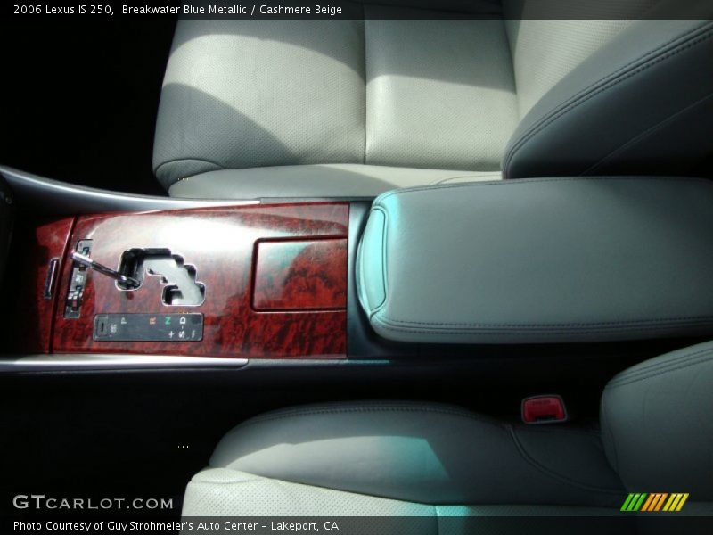 Breakwater Blue Metallic / Cashmere Beige 2006 Lexus IS 250