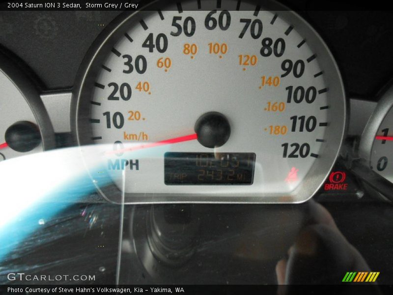 Storm Grey / Grey 2004 Saturn ION 3 Sedan