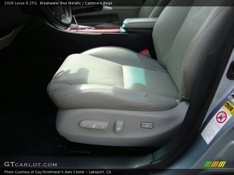 Breakwater Blue Metallic / Cashmere Beige 2006 Lexus IS 250