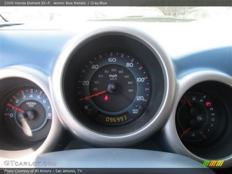 Atomic Blue Metallic / Gray/Blue 2006 Honda Element EX-P