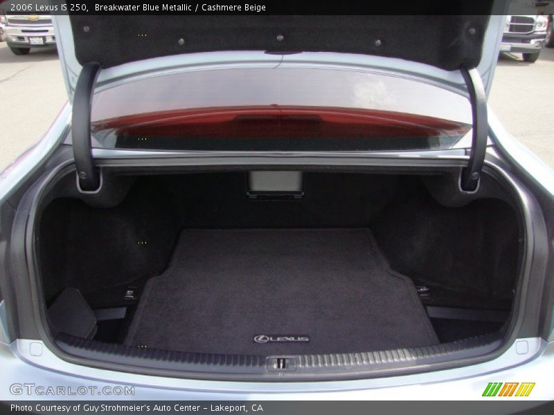 Breakwater Blue Metallic / Cashmere Beige 2006 Lexus IS 250