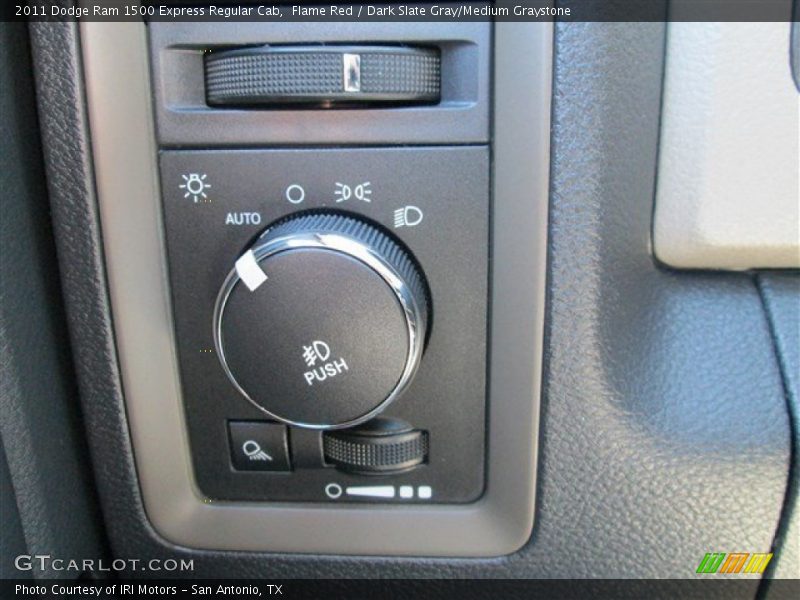 Flame Red / Dark Slate Gray/Medium Graystone 2011 Dodge Ram 1500 Express Regular Cab