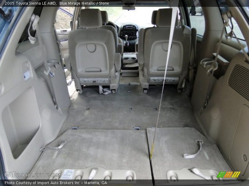 Blue Mirage Metallic / Stone 2005 Toyota Sienna LE AWD