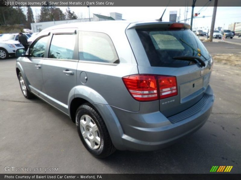 Silver Steel Metallic / Dark Slate Gray 2010 Dodge Journey SE