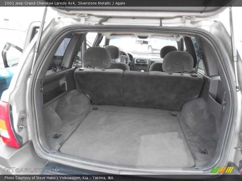 Silverstone Metallic / Agate 2001 Jeep Grand Cherokee Laredo 4x4