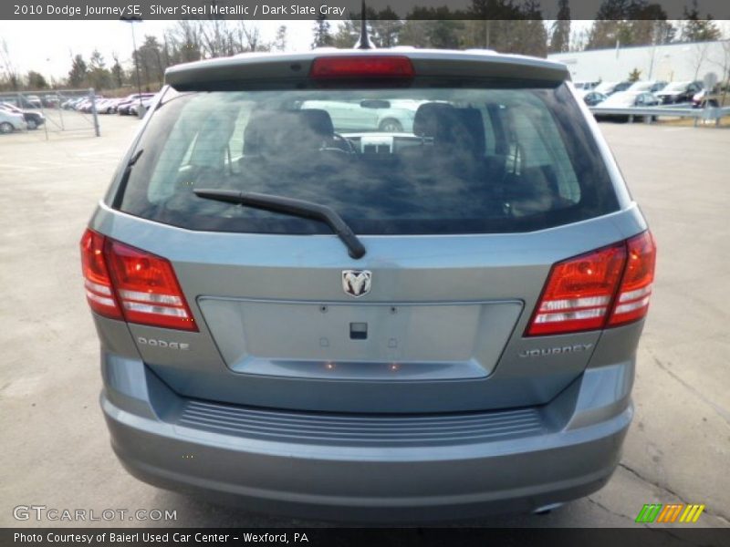 Silver Steel Metallic / Dark Slate Gray 2010 Dodge Journey SE