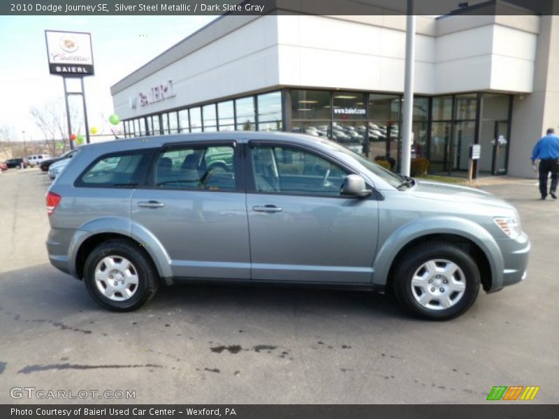 Silver Steel Metallic / Dark Slate Gray 2010 Dodge Journey SE