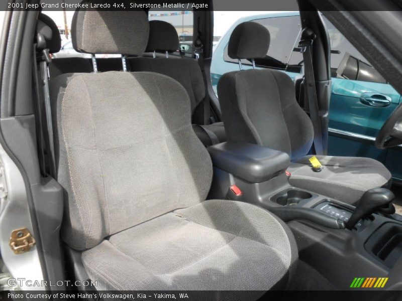 Silverstone Metallic / Agate 2001 Jeep Grand Cherokee Laredo 4x4