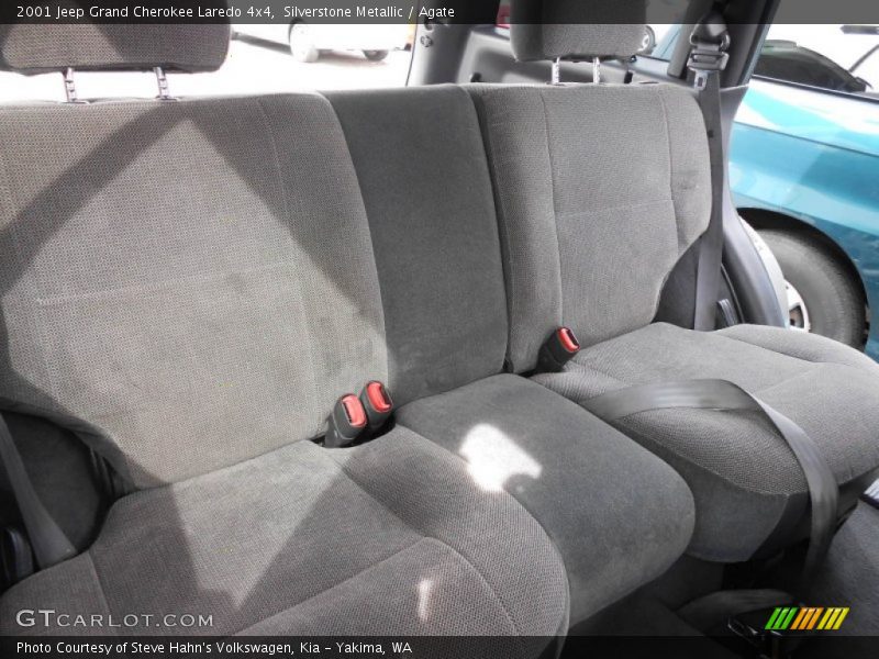 Silverstone Metallic / Agate 2001 Jeep Grand Cherokee Laredo 4x4