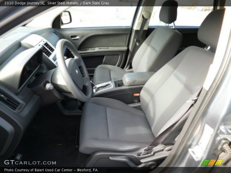 Silver Steel Metallic / Dark Slate Gray 2010 Dodge Journey SE