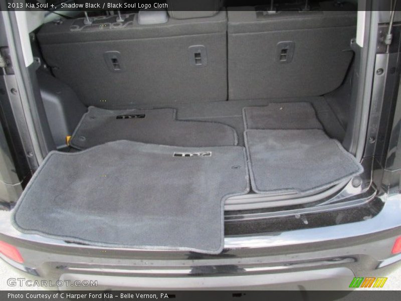 Shadow Black / Black Soul Logo Cloth 2013 Kia Soul +