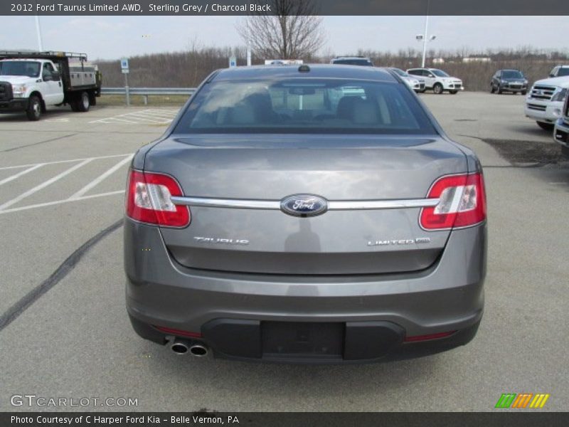 Sterling Grey / Charcoal Black 2012 Ford Taurus Limited AWD