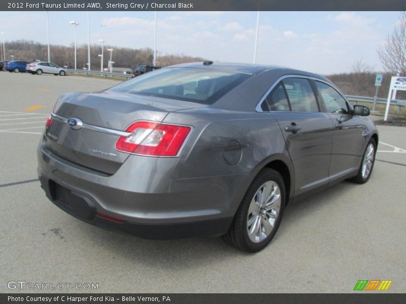 Sterling Grey / Charcoal Black 2012 Ford Taurus Limited AWD