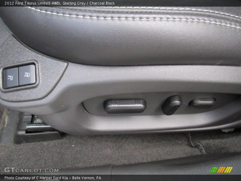 Front Seat of 2012 Taurus Limited AWD