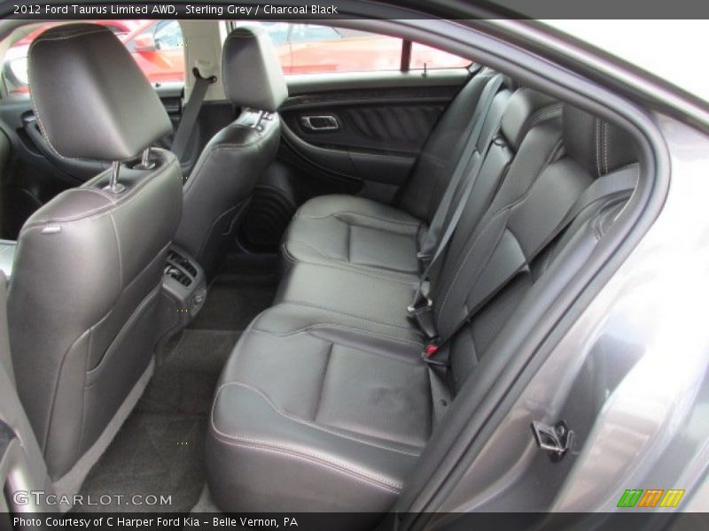 Rear Seat of 2012 Taurus Limited AWD
