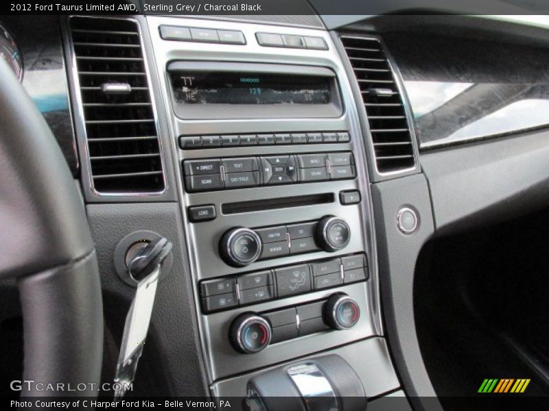 Controls of 2012 Taurus Limited AWD