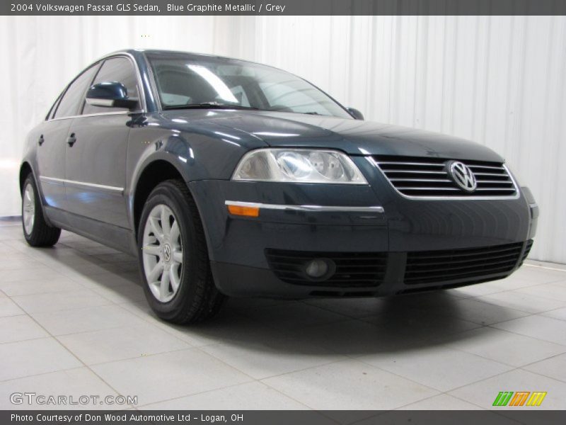 Blue Graphite Metallic / Grey 2004 Volkswagen Passat GLS Sedan