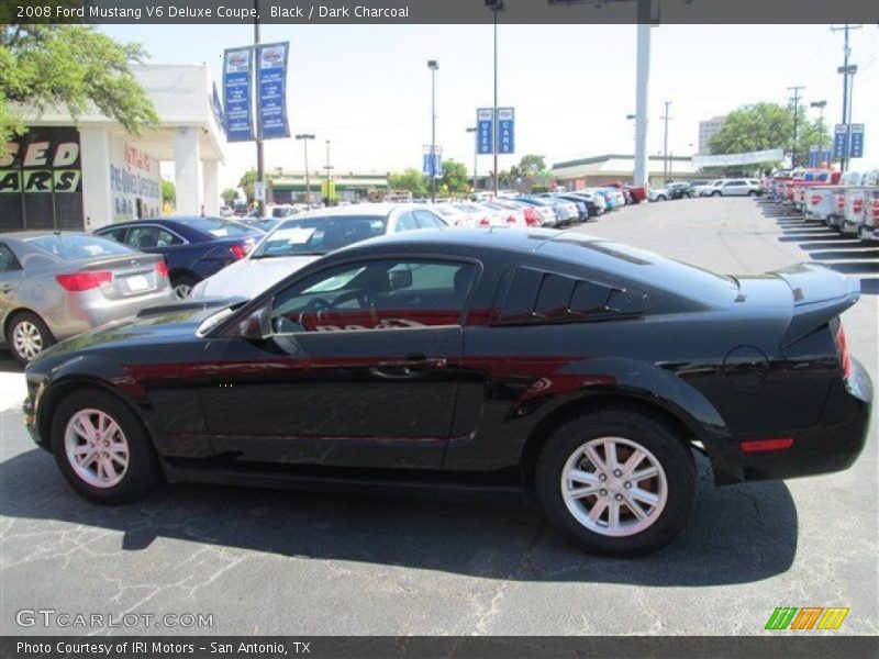 Black / Dark Charcoal 2008 Ford Mustang V6 Deluxe Coupe