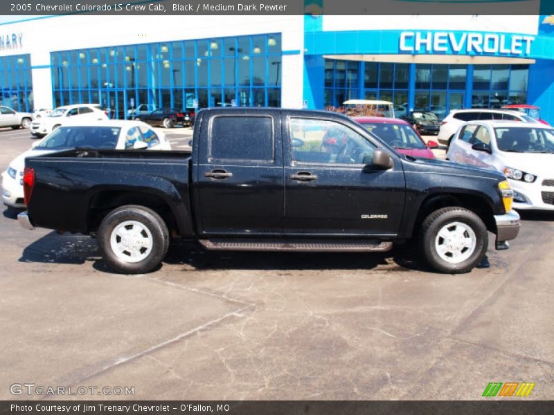 Black / Medium Dark Pewter 2005 Chevrolet Colorado LS Crew Cab