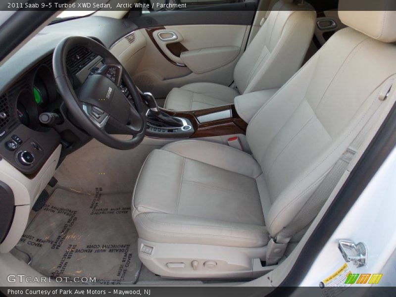  2011 9-5 Turbo6 XWD Sedan Parchment Interior