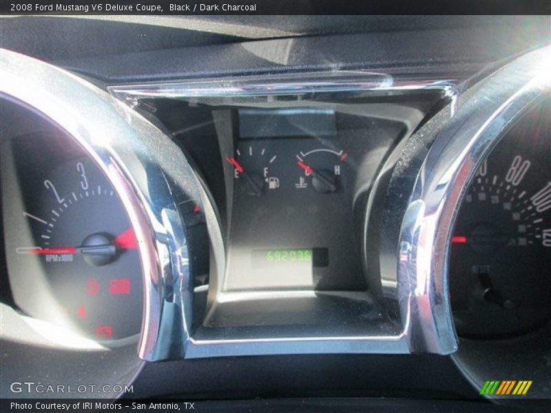 Black / Dark Charcoal 2008 Ford Mustang V6 Deluxe Coupe