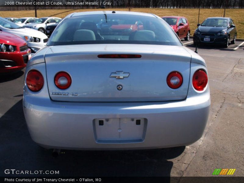 Ultra Silver Metallic / Gray 2008 Chevrolet Cobalt LS Coupe