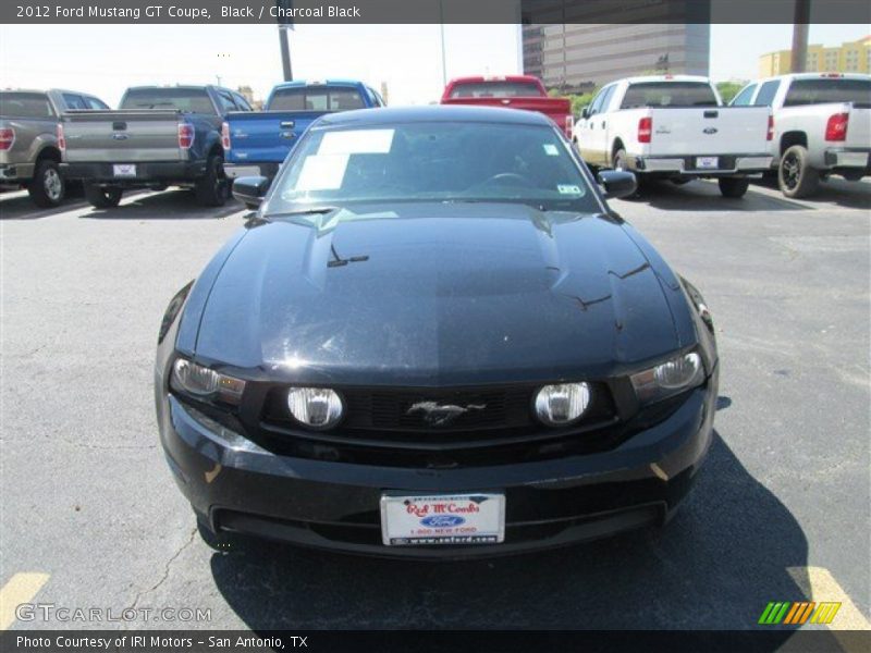 Black / Charcoal Black 2012 Ford Mustang GT Coupe