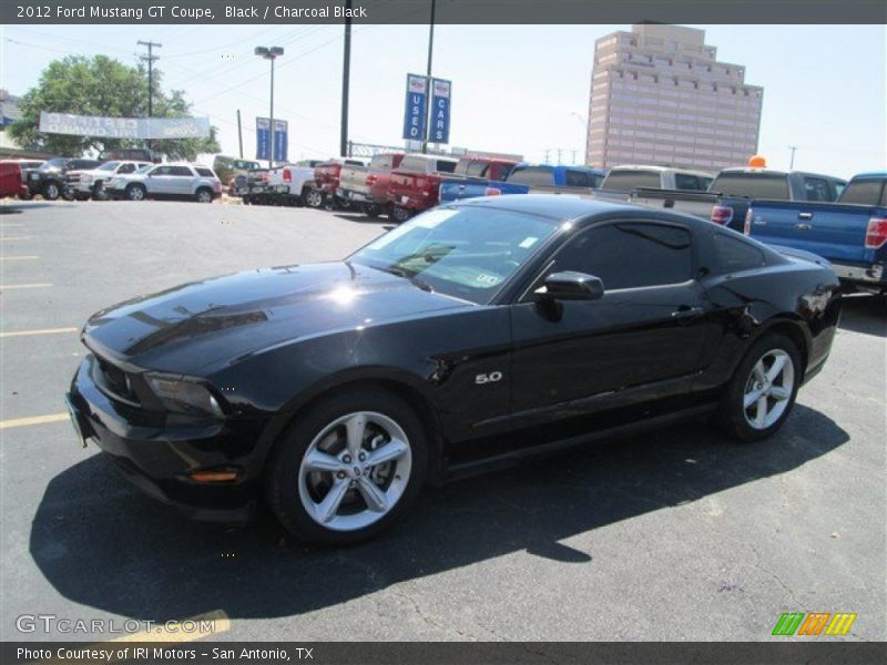 Black / Charcoal Black 2012 Ford Mustang GT Coupe