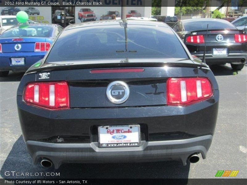 Black / Charcoal Black 2012 Ford Mustang GT Coupe