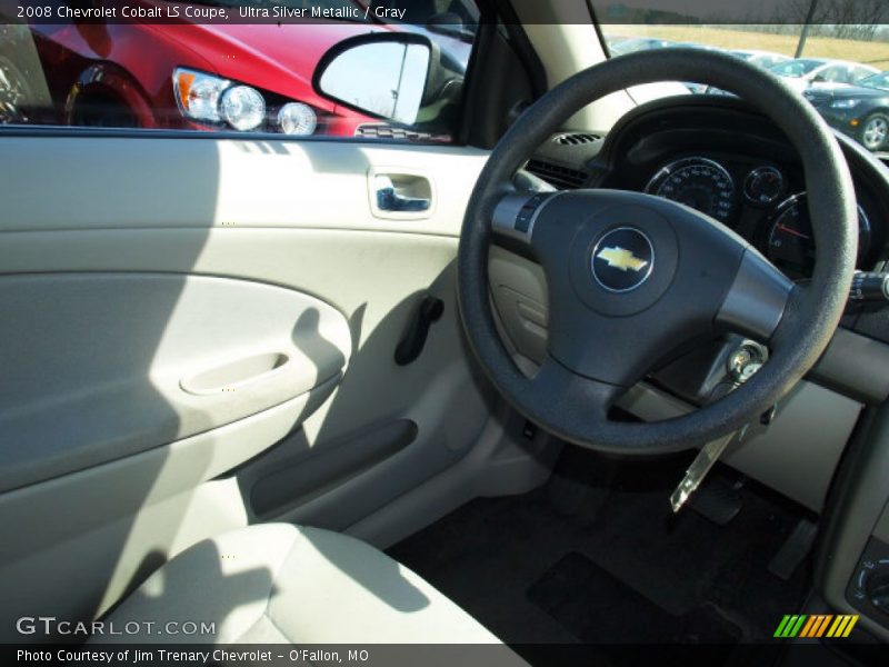 Ultra Silver Metallic / Gray 2008 Chevrolet Cobalt LS Coupe