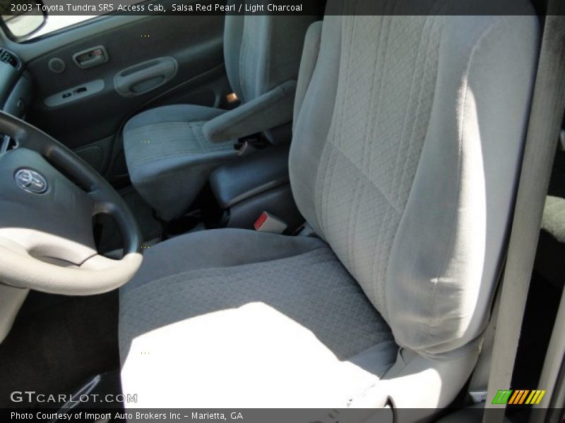 Salsa Red Pearl / Light Charcoal 2003 Toyota Tundra SR5 Access Cab