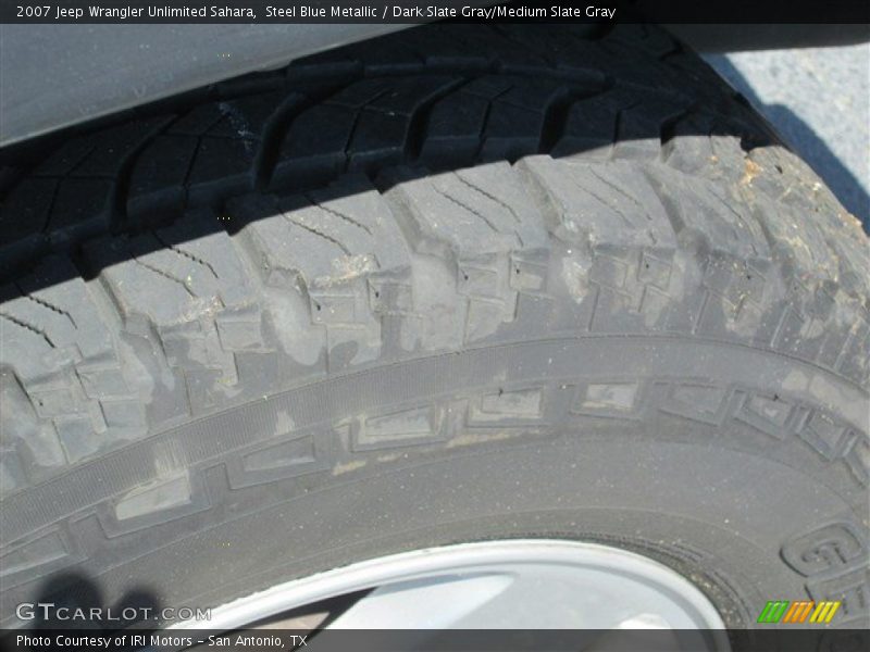 Steel Blue Metallic / Dark Slate Gray/Medium Slate Gray 2007 Jeep Wrangler Unlimited Sahara