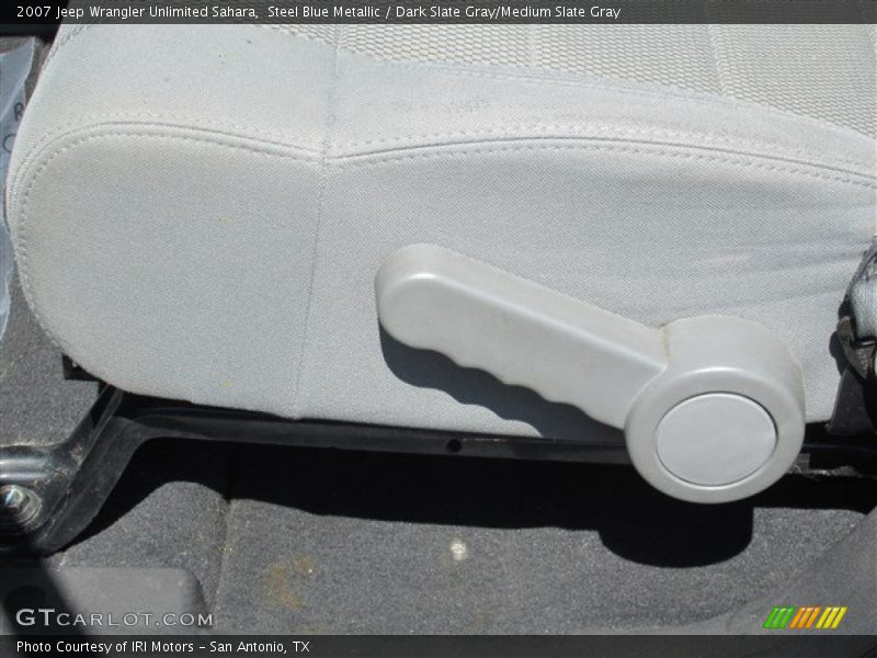 Steel Blue Metallic / Dark Slate Gray/Medium Slate Gray 2007 Jeep Wrangler Unlimited Sahara