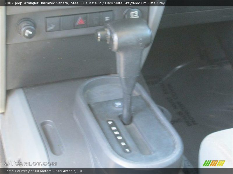 Steel Blue Metallic / Dark Slate Gray/Medium Slate Gray 2007 Jeep Wrangler Unlimited Sahara