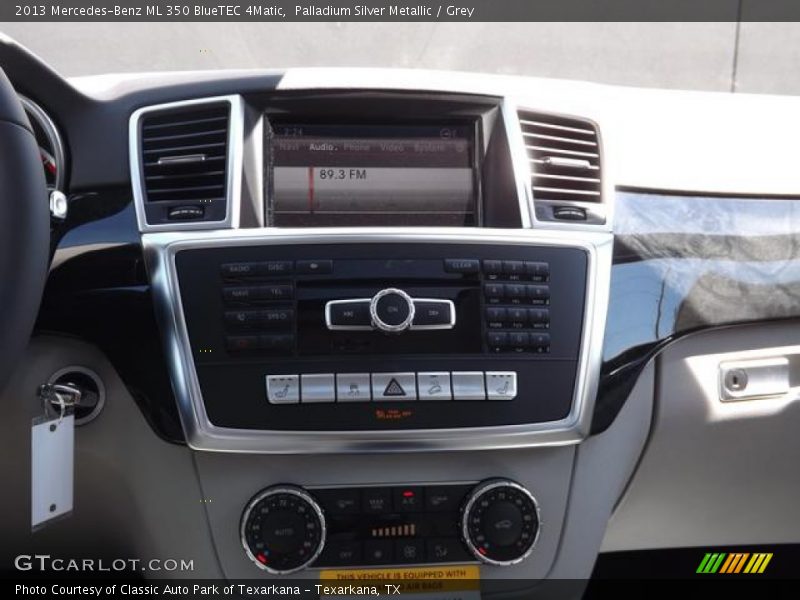 Palladium Silver Metallic / Grey 2013 Mercedes-Benz ML 350 BlueTEC 4Matic