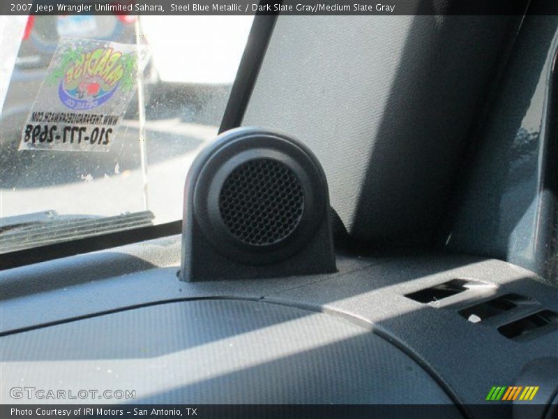 Steel Blue Metallic / Dark Slate Gray/Medium Slate Gray 2007 Jeep Wrangler Unlimited Sahara