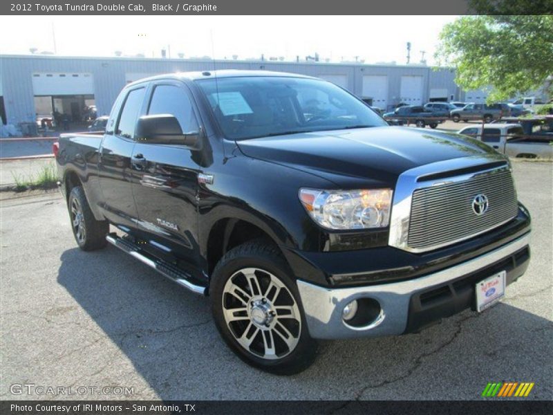 Black / Graphite 2012 Toyota Tundra Double Cab