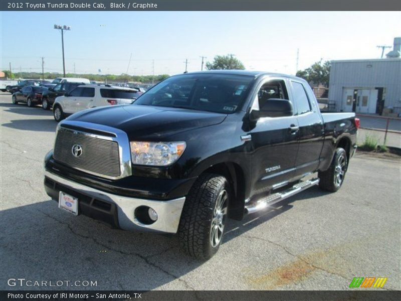 Black / Graphite 2012 Toyota Tundra Double Cab