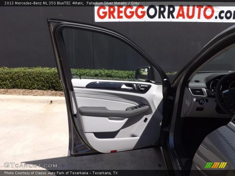 Palladium Silver Metallic / Grey 2013 Mercedes-Benz ML 350 BlueTEC 4Matic