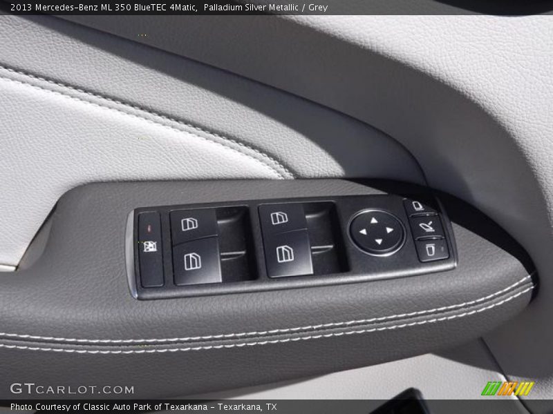 Palladium Silver Metallic / Grey 2013 Mercedes-Benz ML 350 BlueTEC 4Matic