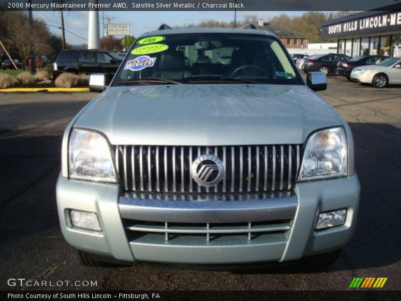 Satellite Silver Metallic / Charcoal Black 2006 Mercury Mountaineer Premier AWD