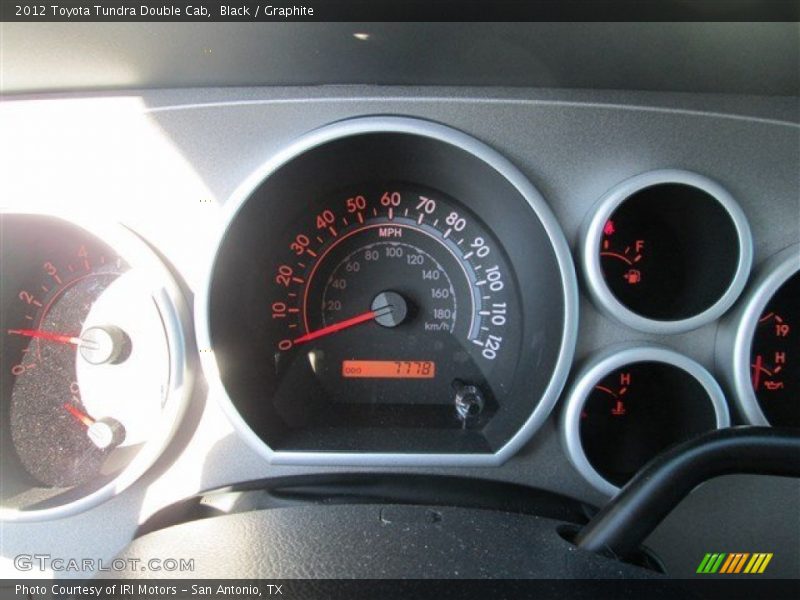 Black / Graphite 2012 Toyota Tundra Double Cab