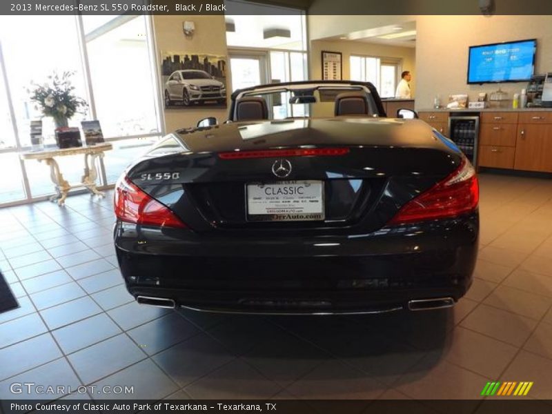Black / Black 2013 Mercedes-Benz SL 550 Roadster