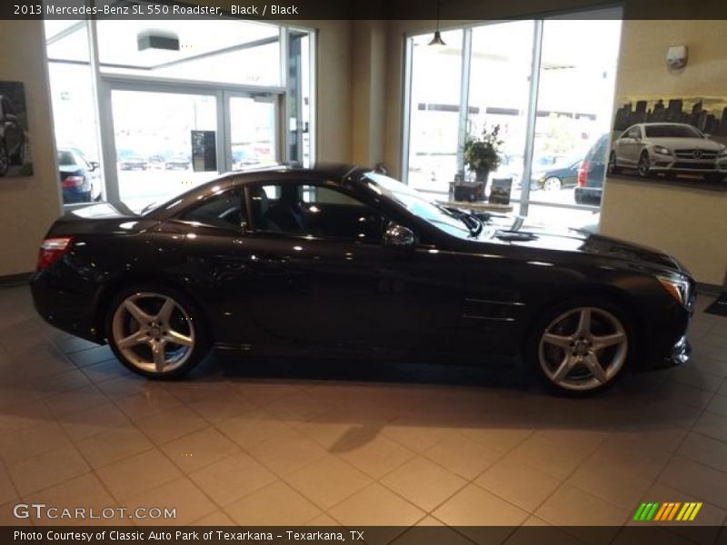 Black / Black 2013 Mercedes-Benz SL 550 Roadster