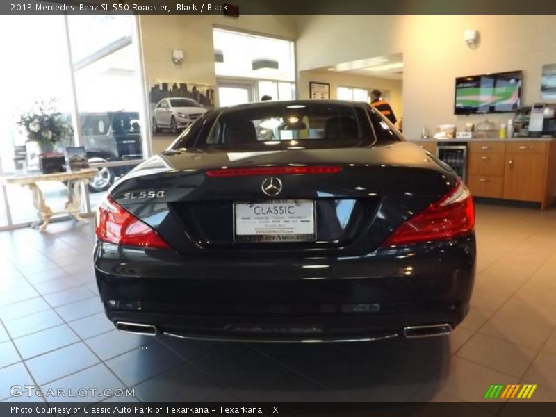 Black / Black 2013 Mercedes-Benz SL 550 Roadster