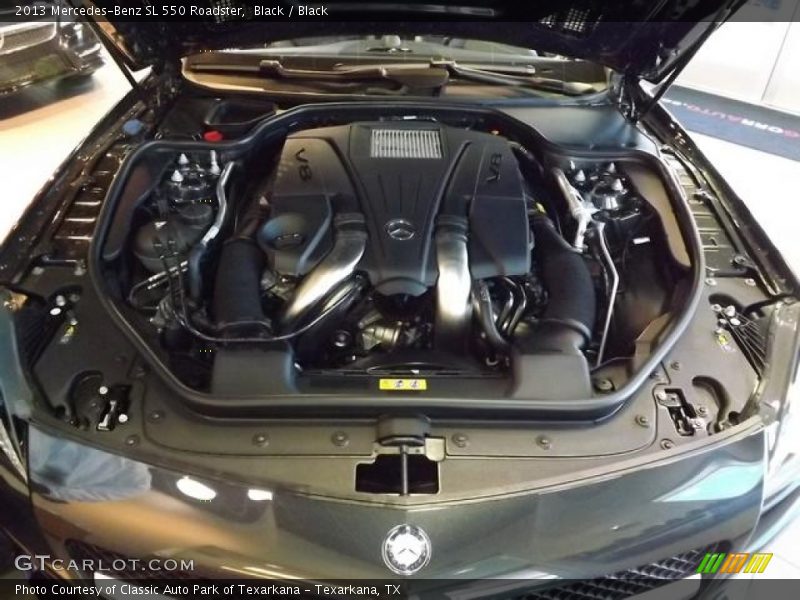 Black / Black 2013 Mercedes-Benz SL 550 Roadster