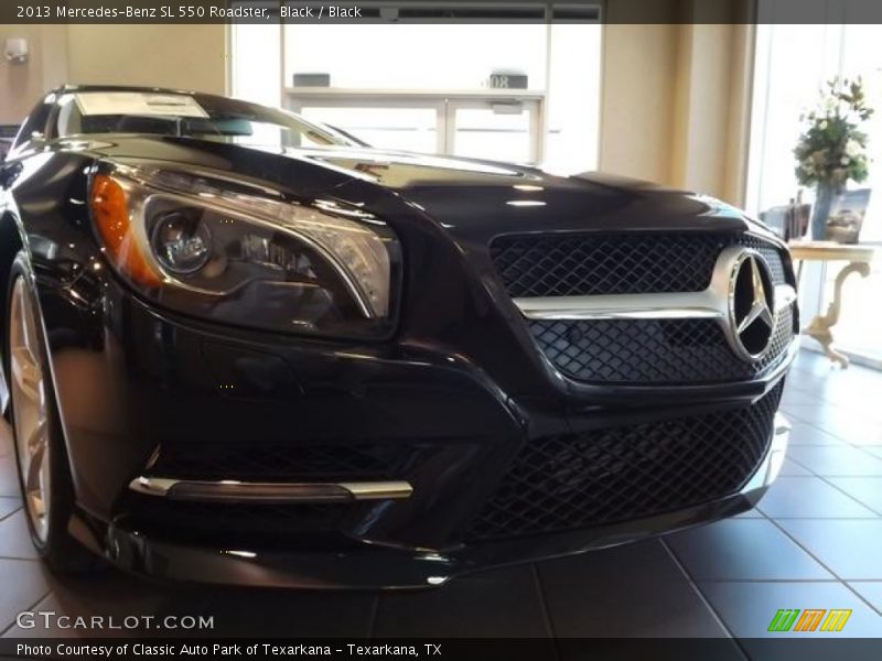 Black / Black 2013 Mercedes-Benz SL 550 Roadster