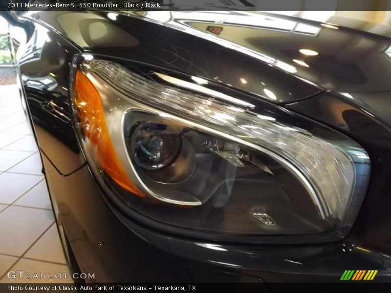 Black / Black 2013 Mercedes-Benz SL 550 Roadster