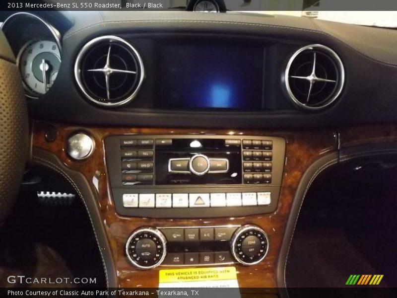 Black / Black 2013 Mercedes-Benz SL 550 Roadster
